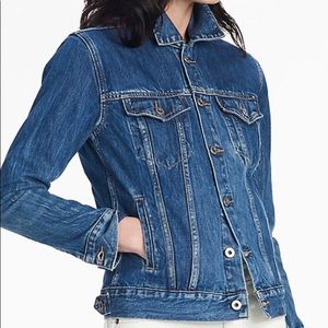 NWOT Lucky Brand Tomboy Trucker Denim Jacket SZ XS